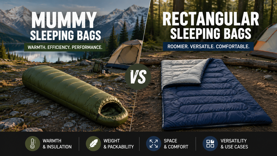 Mummy vs Rectangular Sleeping Bags: Which Is Better for Cold Weather?