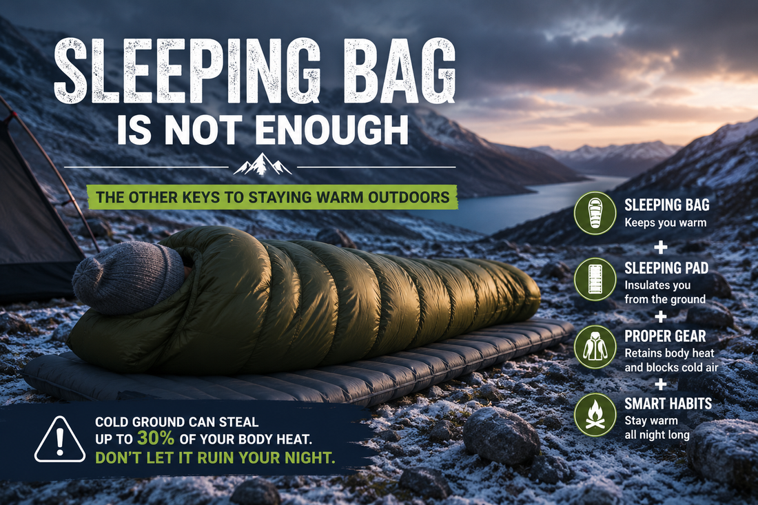 Sleeping Pad R-Value Explained: Why Your Sleeping Bag Isn’t Enough in Cold Weather