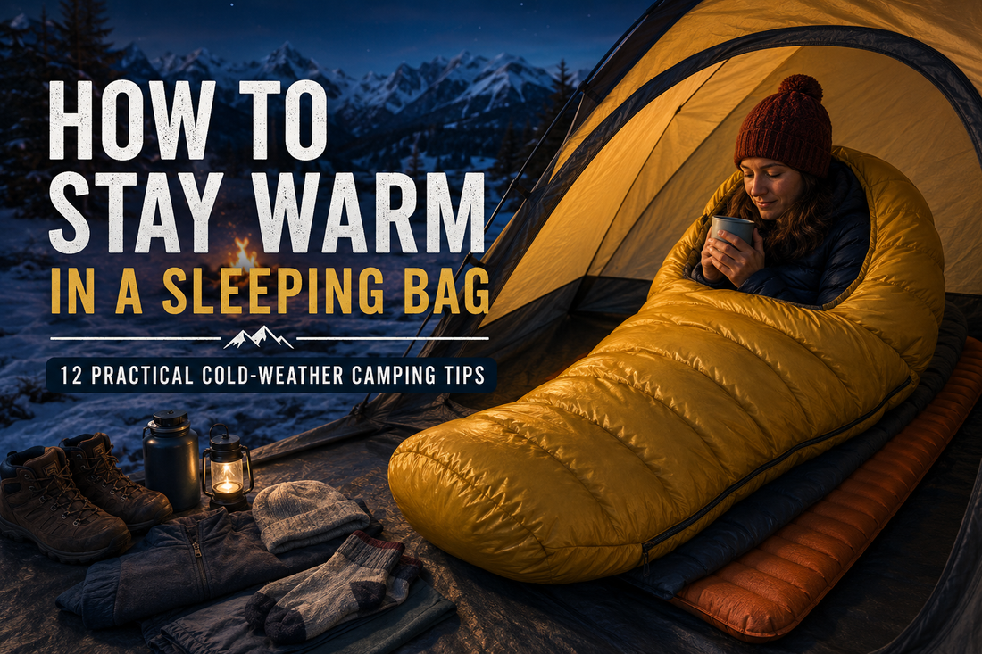 How to Stay Warm in a Sleeping Bag in Cold Weather: 12 Practical Tips