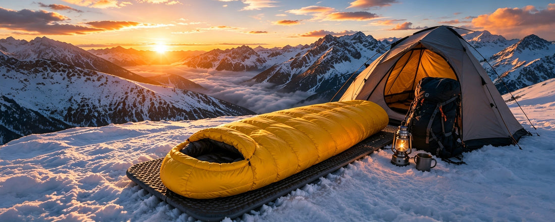 How to Choose a Down Sleeping Bag for Cold-Weather Camping