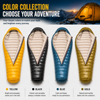SMTALG 800+ FP Ultralight Goose Down Sleeping Bag